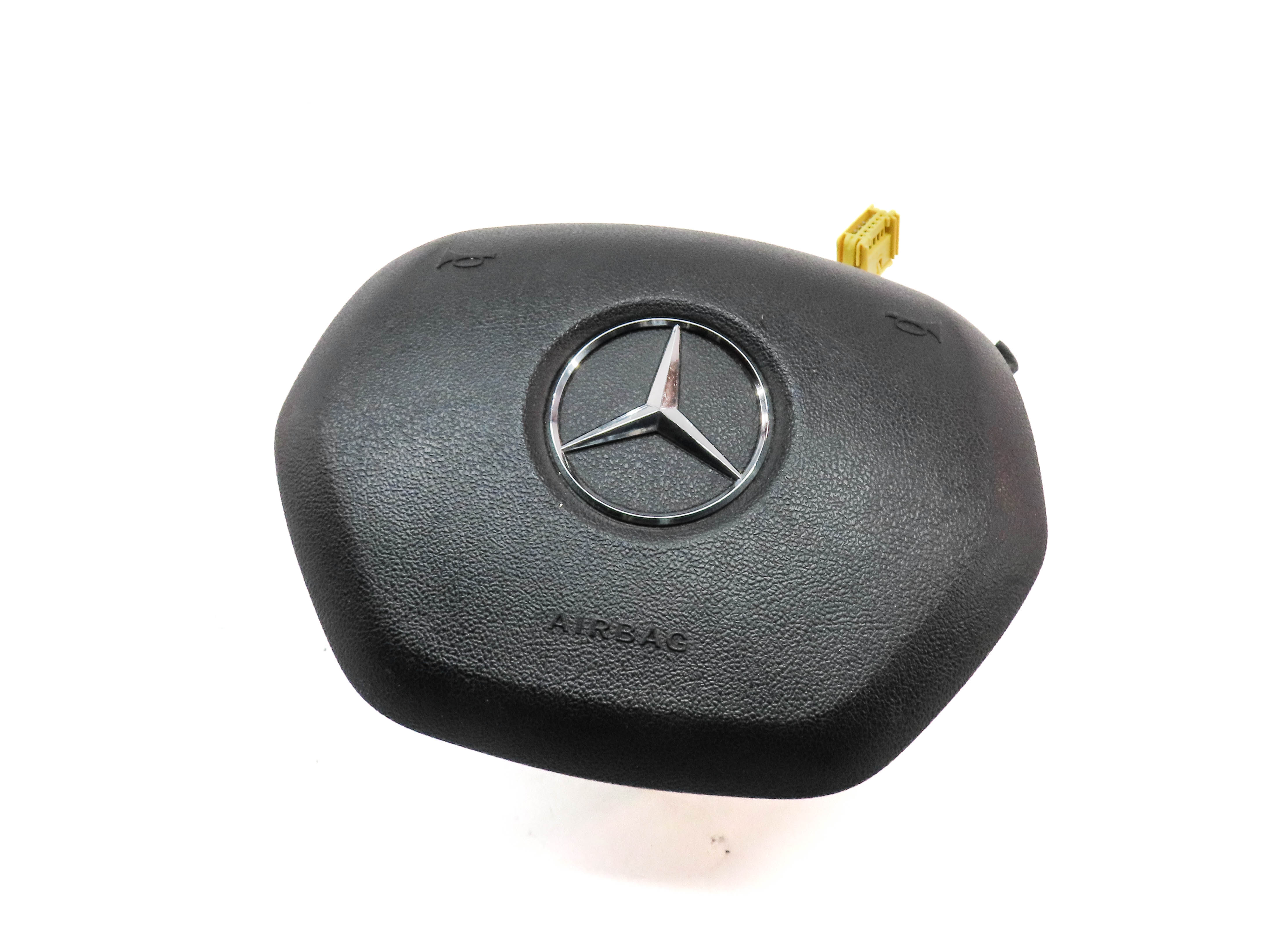 12-18 MERCEDES G550 GL350 GL450 GL550 ML350 ML550 STEERING WHEEL AIRBAG (BLACK) — exact item pictured